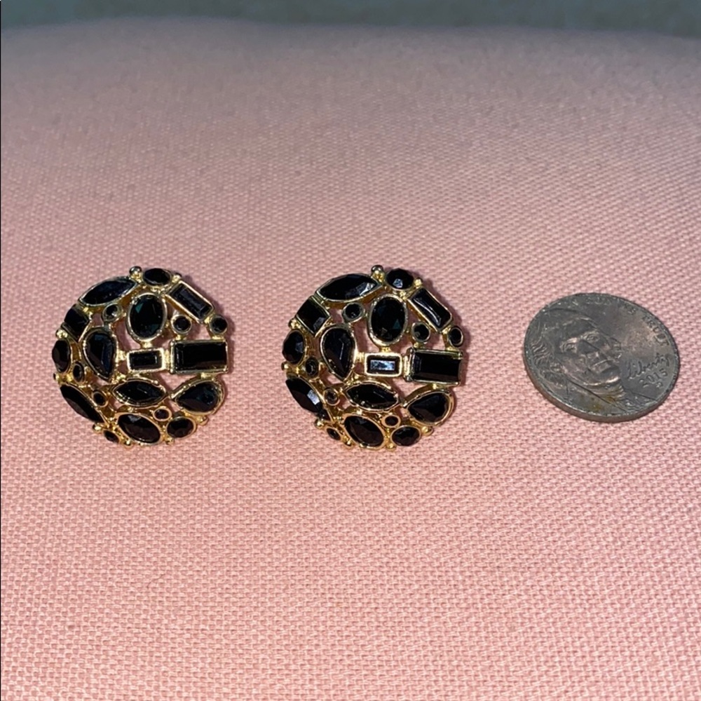 Banana Republic Geometric Shaped Circle Earrings
